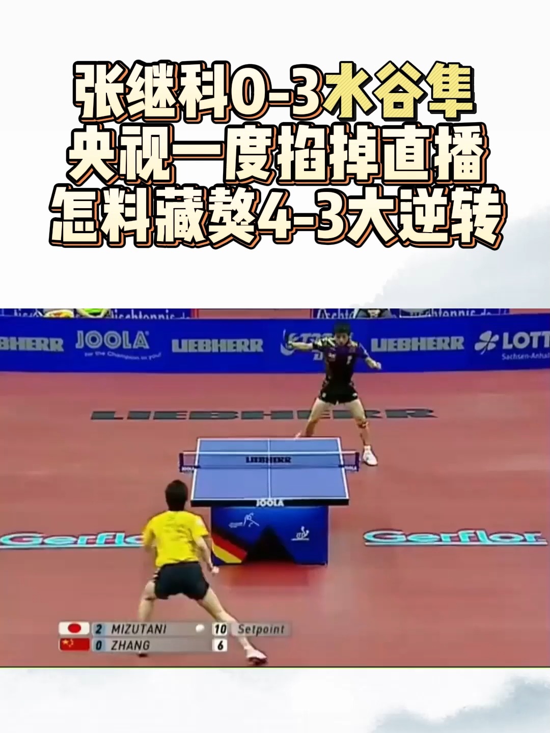 法国乒乓球队翻盘英国乒乓球队，水谷隼绝境逆转的简单介绍